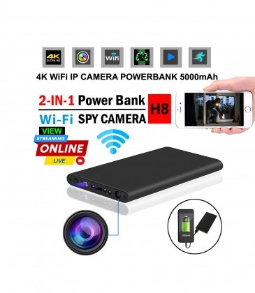 Camera Powerbank Camera Video with Voice Recorder